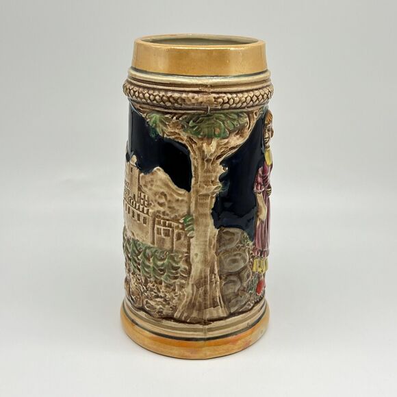 Vintage Napcoware Lusterware German Beer Stein Mug Cup 1960s Japan 7” Ceramic - Picture 5 of 14